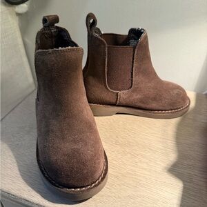 Brown Suede Ankle Boots